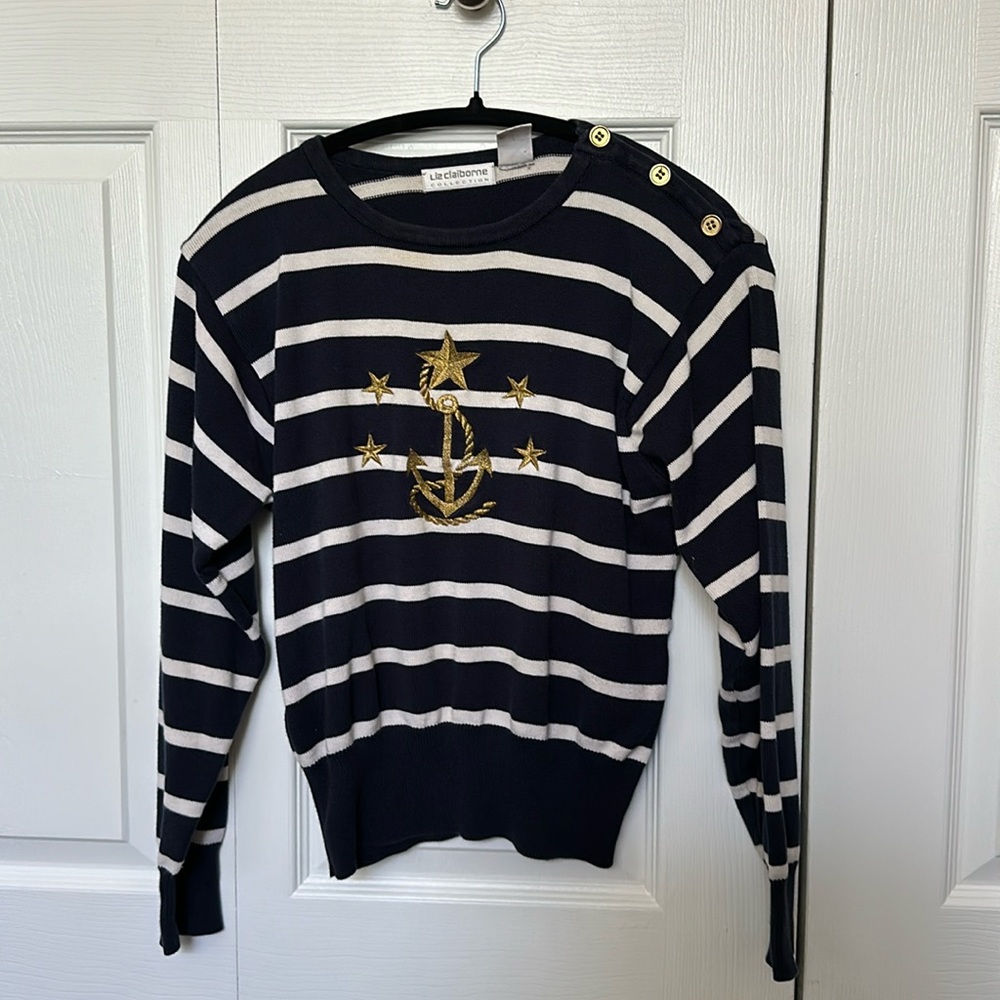 VINTAGE NAUTICAL SWEATER
